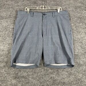 Travis Mathew Shorts Mens Size 36 Blue Chino Golf Performance Casual Light